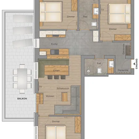 Pony-ziegen-hasen-ranch